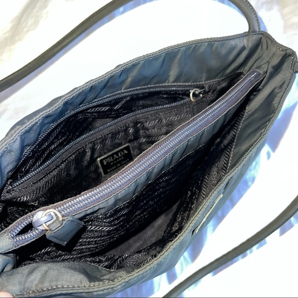 Charcoal Grey Prada Nylon Tote bag - Picture 3 of 7